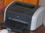 The laser printer